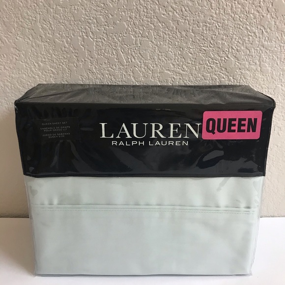 Ralph Lauren Dunham Queen Sheet Set
